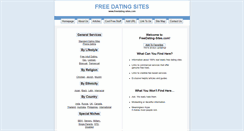 Desktop Screenshot of freedating-sites.com